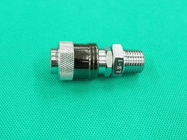 画像2: アポロコック　酸素用 配管取出口ソケット LS-1 小池酸素工業 (2)