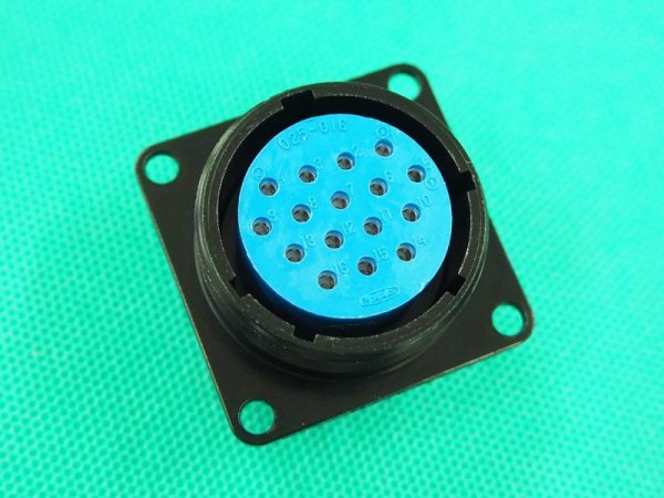 画像2: Panasonic フルデジタル送給装置用16芯コンセント YMAD122 (2)