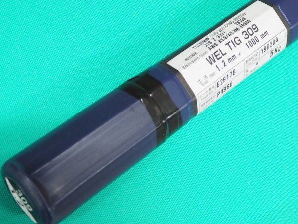 画像6: ステンレス鋼(ティグ材料) WEL TIG 309-5kg 日本ウェルディング・ロッド (6)