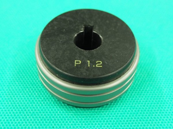 画像2: Panasonic CO2/MAG溶接機用フィードローラー MDR01214 1.0-1.2mm (2)