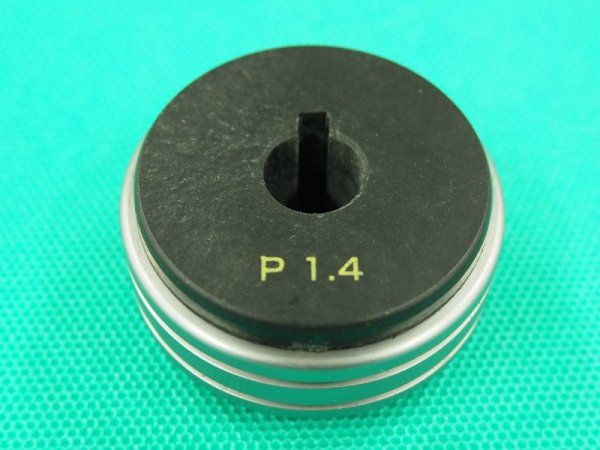 画像2: Panasonic CO2/MAG溶接機用フィードローラー MDR01401 1.2-1.4mm (2)