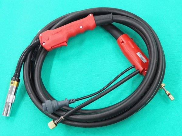画像1: Panasonic CO2/MAG溶接用トーチ 500A 4.5m YT-50CSM4 (1)