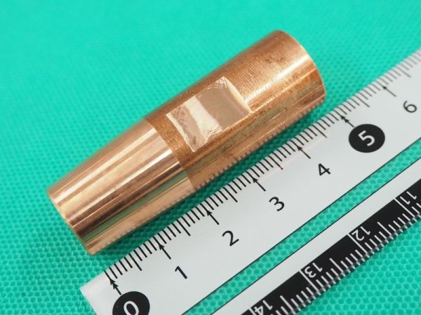 画像2: Panasonic 純正 R型スポット電極チップ 16X50L テーパ1/10 RET01622 (2)