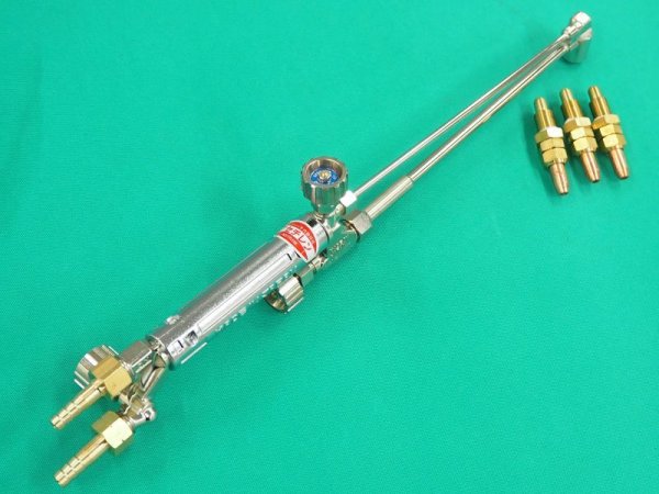 画像2: NEO(ネオ)型中型切断器(1形1号) ( 火口3本付）アセチレン用 千代田精機 (2)