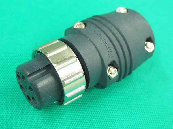画像1: Panasonic CO2溶接機制御ケーブル用メタルコンセント MT25A6P (1)