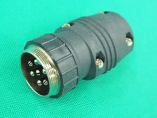 Panasonic CO2溶接機制御ケーブル用メタルコンセント MT25C6 - 溶接