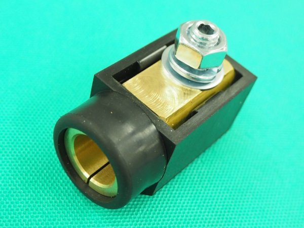 画像4: 溶接機用ターミナルジョイント ねじ込み式(スクリュータイプ)JTNK19/22 黒ゴム付 三立電器   (4)