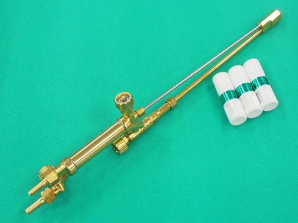 画像2: 中型切断器 CT-01S 火口3本付 AC用 直頭 阪口製作所 (2)