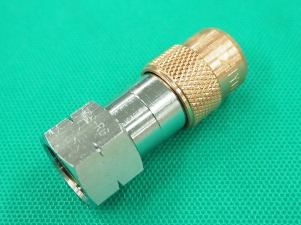 画像2: チヨコック　可燃ガス用 ゲージ直結用ソケット CS-RG 千代田精機 (2)