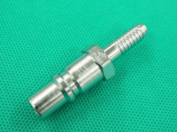 画像3: Qジョイント アセチレン用ホース中間用プラグ P-HG/P-HG4  千代田精機 (3)