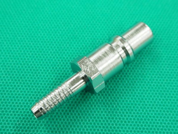 画像2: Qジョイント アセチレン用ホース中間用プラグ P-HG/P-HG4  千代田精機 (2)