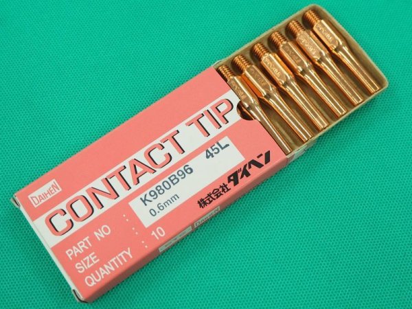 画像1: ダイヘン純正ブルートーチ用極細径チップ　K980B96 0.6mm-45mm (1)