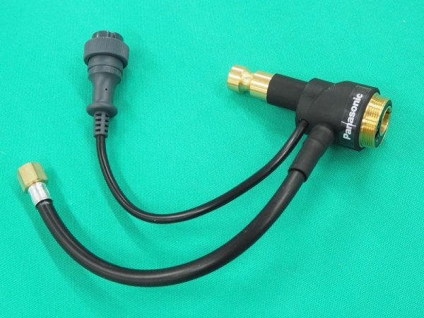 画像1: Panasonic 純正 YX-50UPA2 CO2/MAG溶接用 トーチ用アダプタ Uni-Conタイプ用 (1)