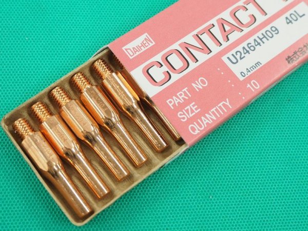 画像3: ダイヘンWTG-43用チップ0.4mm 10本 U2464H09 (3)