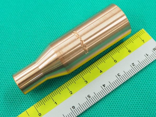 画像2: ダイヘン ミグボーイ135 用 細径ノズル U2464U01 (2)