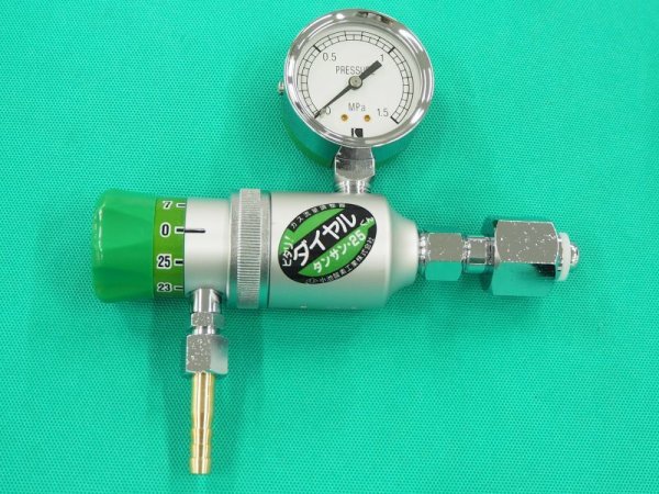 画像3: ダイヤル式流量調整器 タンサン・25(配管用) 小池酸素工業 (3)