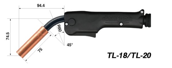 画像1: トーキン半自動トーチ TL-18/TL-20 (1)