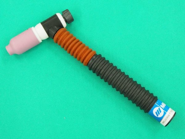 画像2: 150A 3.8M ガスレンズ付 空冷フレキシブルトーチセット 延長仕様　WP150-1726-57Y01RG-GL (2)