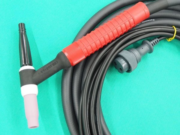 画像2: Panasonic TIG溶接トーチ RED TIG TORCH 2 200A-4m YT-20TS2 (2)