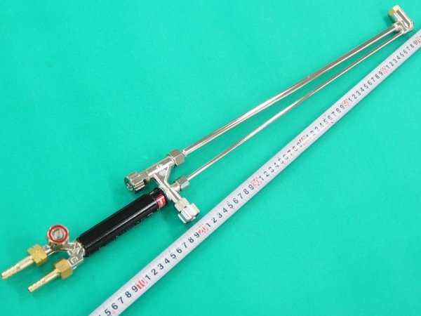 画像1: 中圧ゴールド・切断器 ロング(全長700mm) 本体のみ 別作品 小池酸素工業 (1)