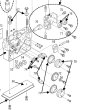 画像1: Panasonic 送給装置部品 フィードローラー軸 MDS00009 (1)