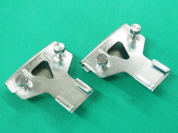 画像2: 差込用受け金具 2個セット RM受金具(MP・野球帽型ヘルメット用) (2)