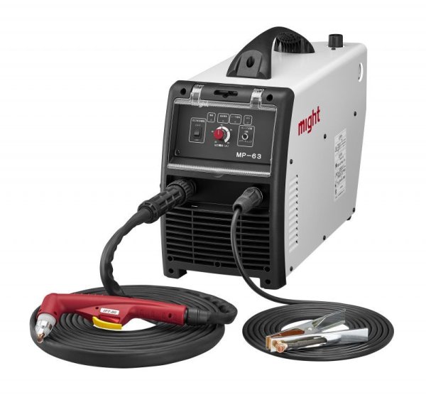 画像2: マイト工業 エアープラズマ切断機 中厚板金属対応 コンプレッサー外付け専用 三相200V MP-63 (2)