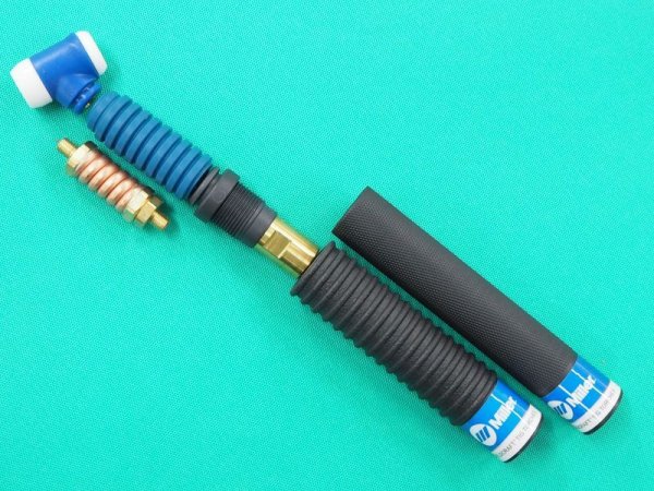 画像3: ウェルドクラフト200Aフレキシブルトーチヘッド5点セット WP200-1726-CAB(ライトブルー） (3)