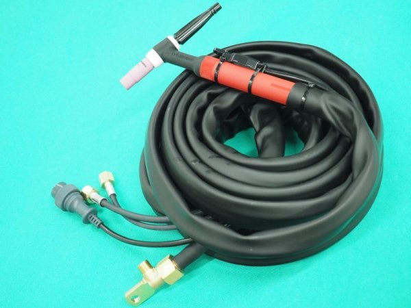 画像1: Panasonic TIG溶接トーチ RED TIG TORCH 2 YT-30TSW2C1 300A-8m (1)