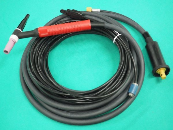 画像1: Panasonic TIG溶接トーチ RED TIG TORCH 2 YT-30TS2TAH 300A-8m (1)