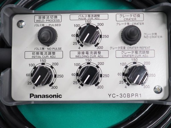 画像2: Panasonic フルデジタルTIG溶接機用リモコン YC-30BPR1 (2)