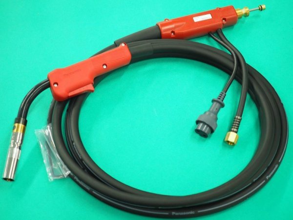 画像1: Panasonic CO2/MAG溶接用トーチ 350A(軽量タイプ) YT-35CEM4 4.5m (1)