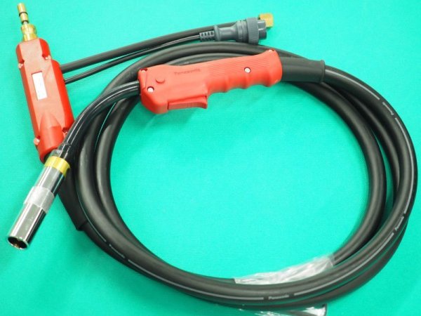 画像1: Panasonic CO2/MAG溶接用トーチ  RED TORCH 4 500A YT-50CS4  3m(#34030） (1)