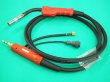 画像1: Panasonic CO2/MAG溶接用トーチ RED TORCH 4 350A YT-35CF4 3m フレキタイプ (1)