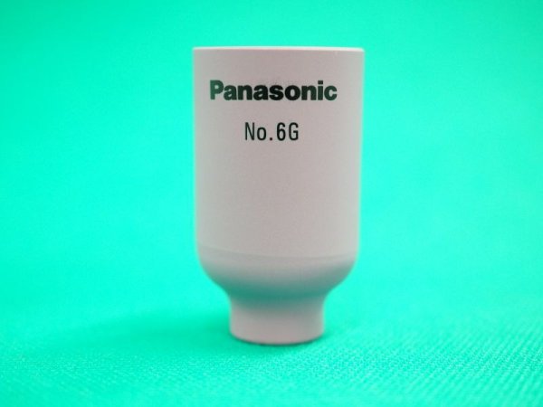 画像6: Panasonic純正 TIG溶接トーチ用 GLノズル(ガスレンズ用) TGN----- (6)