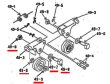 画像1: Panasonic ワイヤ送給装置用 加圧ローラ留め部品 一式 (1)