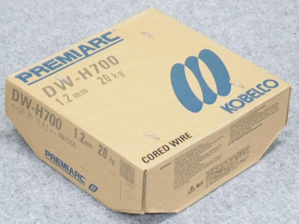 画像1: 硬化肉盛用フラックスワイヤ DW-H700 1.2mm-20kg 神戸製鋼所 (1)