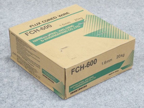 画像1: マグ材料(フラックス入りワイヤ) FCH-600 1.6mm-20kg 日鉄溶接工業 (1)