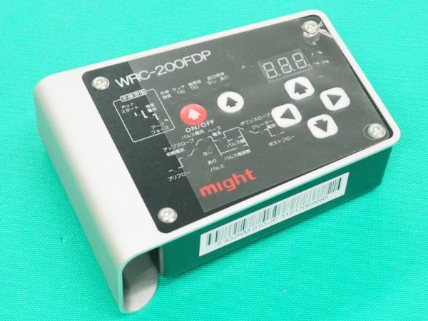 画像2: マイト工業 直流TIG溶接機MT-200FDP専用ワイヤレスリモコン WRC-200FDP (2)
