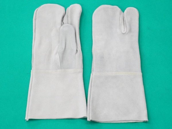 画像2: 152YSP 床皮 3本指 溶接用 YS-PN フリーサイズ ヨシダ (2)