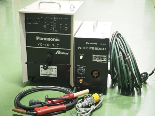 画像1: Panasonic 一元化制御CO2/MAG自動溶接機 ミニ160 YM-160SL7 (1)