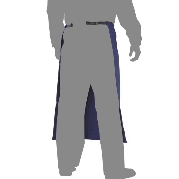 画像2: 大中 ボディクリップ 腰前掛 ネイビー GNBCW-86011 (2)