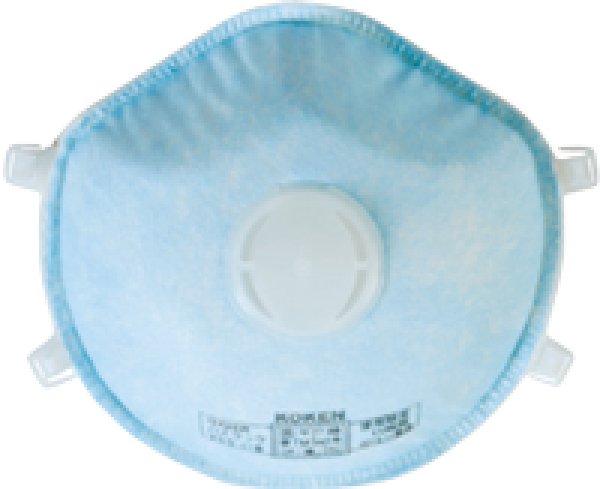 画像2: 興研 国家検定区分DS2規格品 ハイラック 355 使い捨て式 防塵 防じんマスク 10枚セット (2)