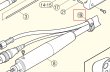 画像3: Panasonic 純正 TWK00001 ホースカバー 分離コネクション皮カバータイプトーチ YT-351CC/501CC用 (3)