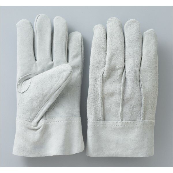 画像1: 120双セット 作業手袋(BG) 牛床革背縫い 506-B 柏田製作所 (1)