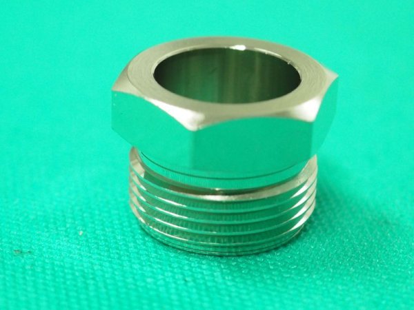 画像2: HC-391Z用中圧吹管火口締付ナット 日酸TANAKA (2)