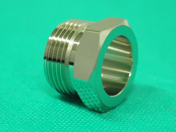 画像1: HC-391Z用中圧吹管火口締付ナット 日酸TANAKA (1)