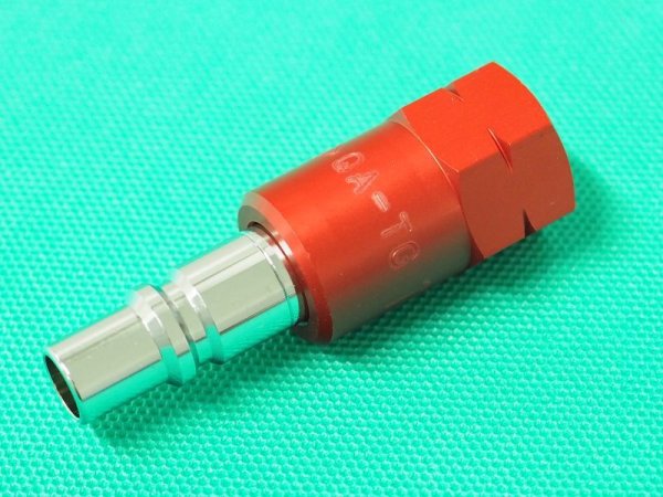 画像2: ミニセーブ（Qジョイント型）逆火防止器 QA-TG 可燃性ガス用 トーチ用千代田精機 (2)