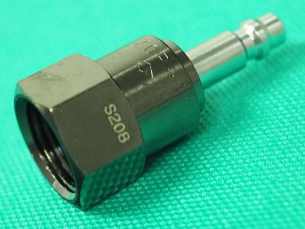 画像2: アポロコック 酸素用溶断器直結用プラグ ZOP-1(逆止弁付)  小池酸素  (2)