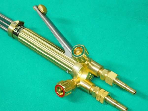 画像2: 中圧切断器 スキルカット-100L レバー式 本体のみ 小池酸素 (2)